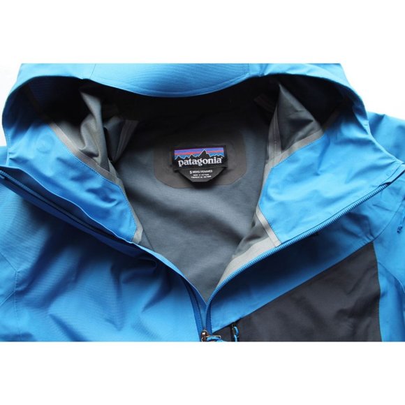 Patagonia SnowDrifter Jacket Andes Blue Size Small Shell - Picture 5 of 10